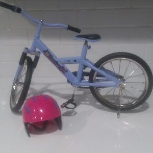 American Girl Doll Bike & Helmet Fits American Girl Size Dolls